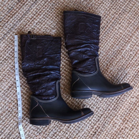 Cento X leather and rubber boots - Picture 14 of 15